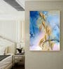 Fish Multicolour Engineered Wood Framed Canvas Wall Painting