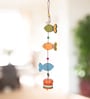 Fish Trinity Multicolour Wood & Metal Windchime