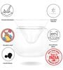 Fishbowl Cocktail Borosilicate Glass Set of 2