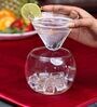 Fishbowl Cocktail Borosilicate Glass Set of 2