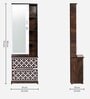 Five Star Dressing Unit in White Lily & Walnut Finish