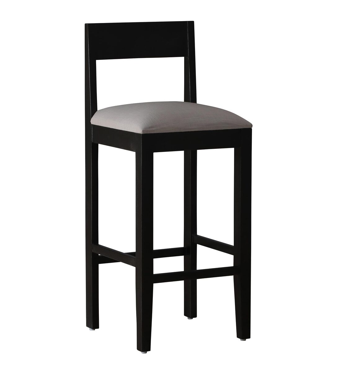 Buy Kawung Solid Wood Bar Table Set in Ebony Finish With 2 Chairs by