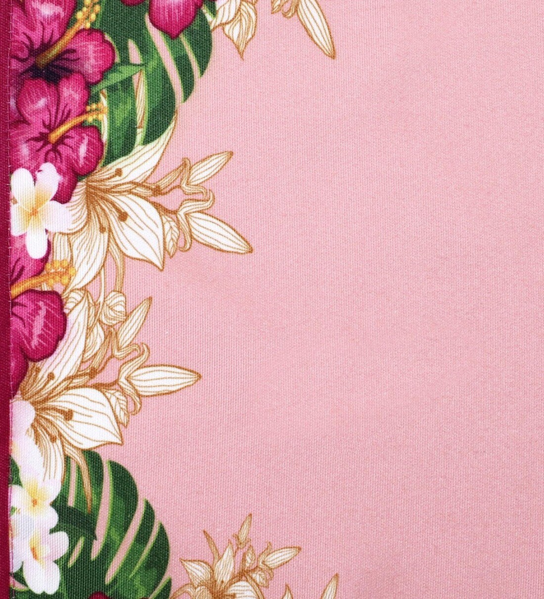 Buy Floral Pink Cotton 17 X 13 Inches Placemats (Set of 6) by ROMEE