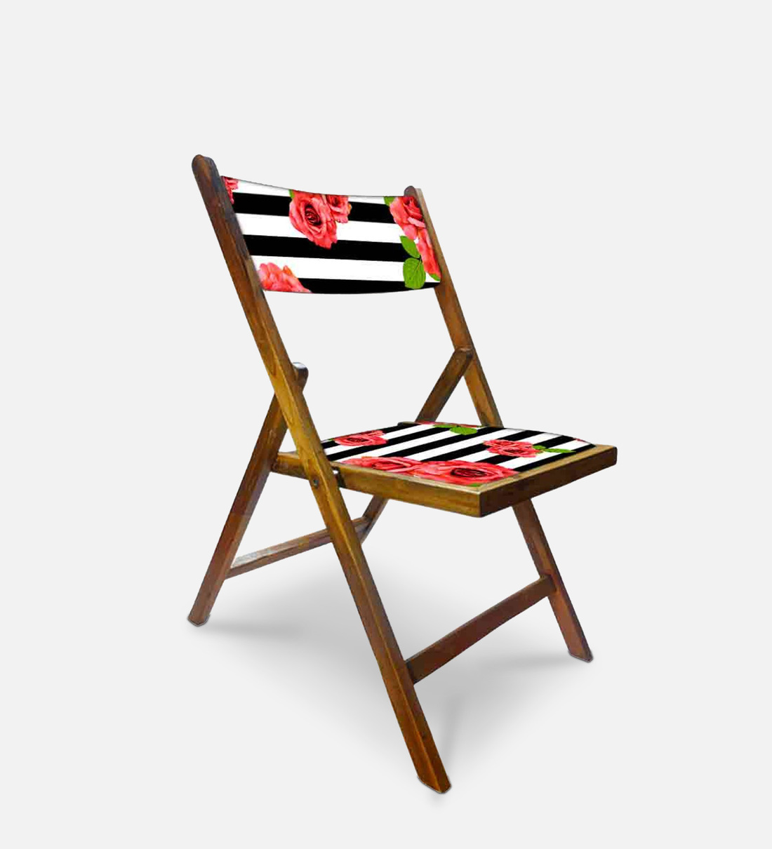 wooden folding chair pepperfry