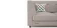 Flamingo Fabric 2 Seater Sofa in Grey Colour