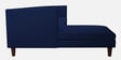 Flamingo Fabric 5 Seater LHS Sofa Sectional In Blue Colour
