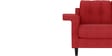 Flight Fabric 2 Seater Sofa in Red Colour