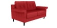 Flight Fabric 2 Seater Sofa in Red Colour
