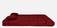 Flipper Fabric 2 Seater Sofa Cum Folding Bed In Rose Colour