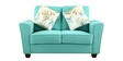 Florence 2 Seater Sofa In Teal Colour