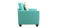 Florence 2 Seater Sofa In Teal Colour