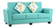 Florence 3 Seater Sofa In Teal Colour