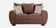 Florence Fabric 2 Seater Sofa in Brown Colour