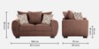 Florence Fabric 2 Seater Sofa in Brown Colour