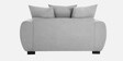 Florence Fabric 2 Seater Sofa in Light Grey Colour Florence Fabric 2 Seater Sofa in Light Grey Colour