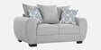 Florence Fabric 2 Seater Sofa in Light Grey Colour Florence Fabric 2 Seater Sofa in Light Grey Colour