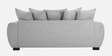 Florence Fabric 3 Seater Sofa in Light Grey Colour