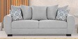 Florence Fabric 3 Seater Sofa in Light Grey Colour Florence Fabric 3 Seater Sofa in Light Grey Colour