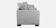 Florence Fabric 3 Seater Sofa in Light Grey Colour Florence Fabric 3 Seater Sofa in Light Grey Colour