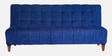 Florida Large Fabric  Convertible Sofa Cum Bed in Blue Colour