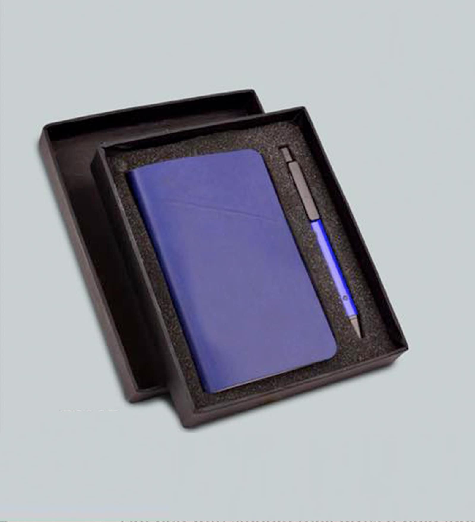 Flexible Pocket Notebook Flat Pen with Ruled Checked Pages