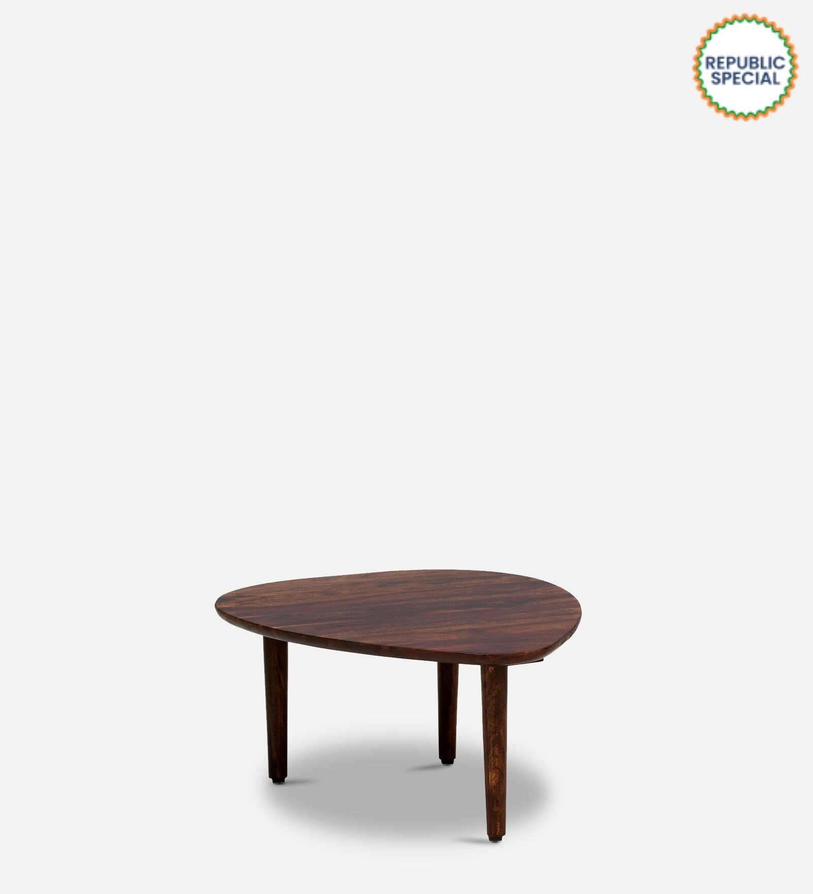 Fliflet Sheesham Wood Coffee Table in Scratch Resistant Provincial Teak Finish