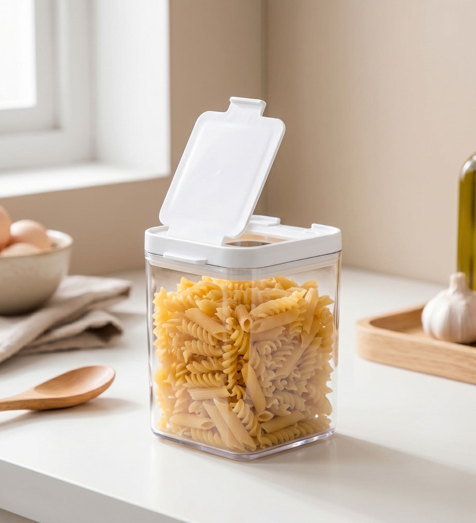 1.4 Litre Flip Lid Dry Food Storage Container