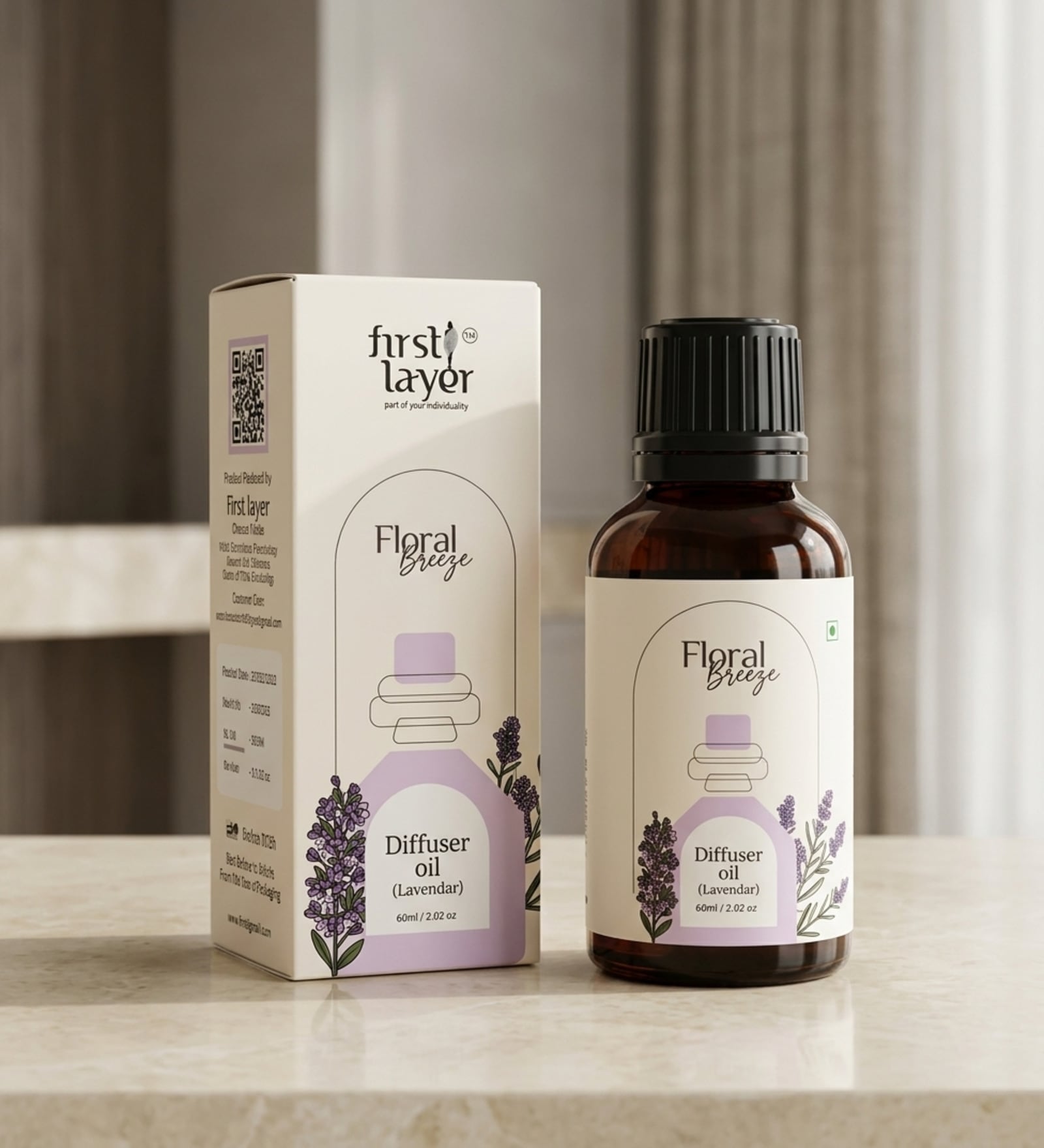 Floral Breeze Lavender Diffuser Oil