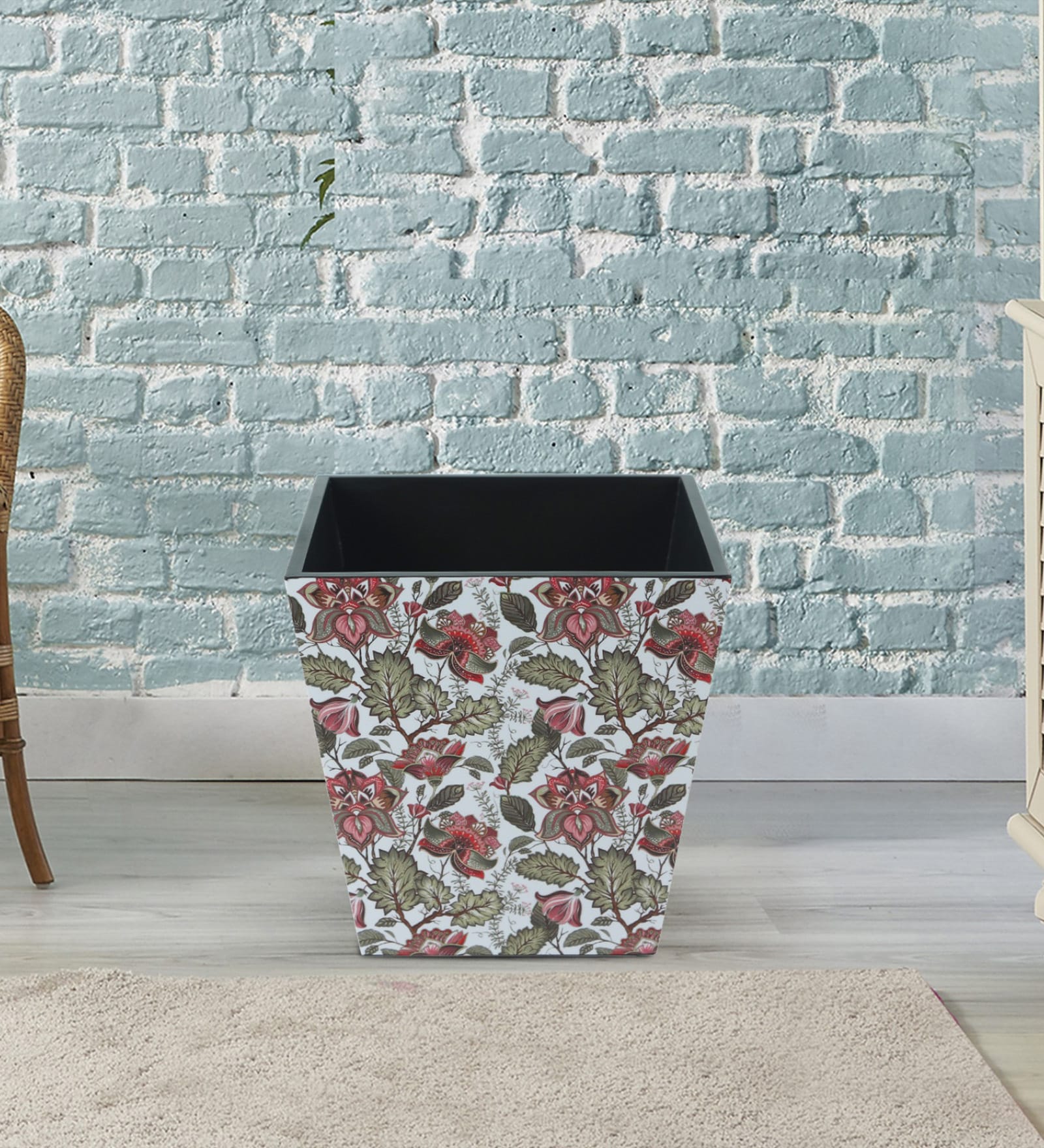 Floral Fantasy MDF Dry Bin