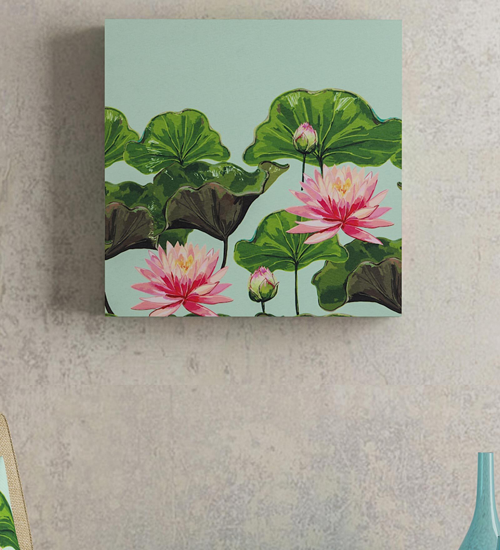 Buy Floral Green MDF Wood Framed Wall Art at 64 OFF by SEJ By Nisha