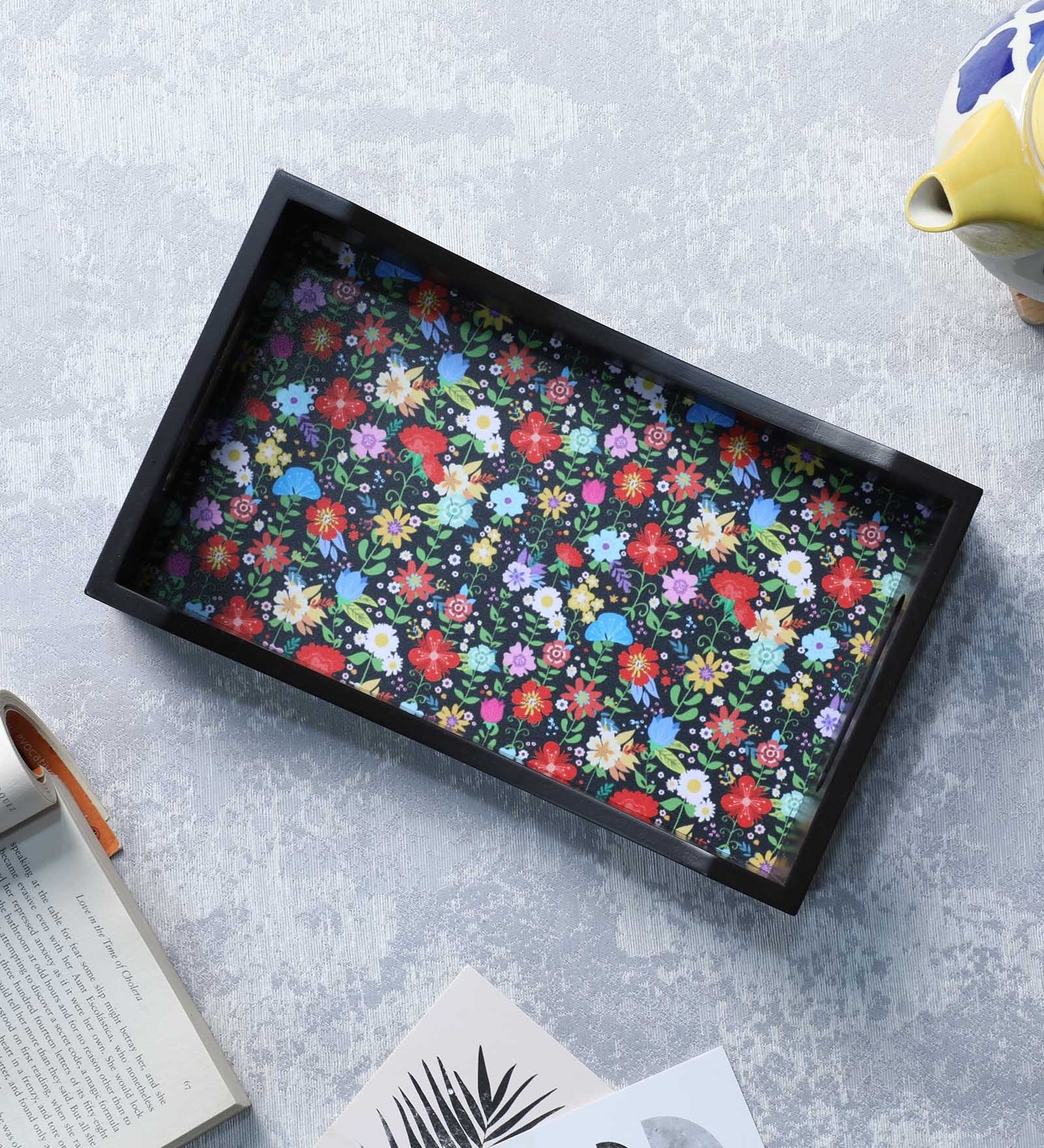 Wooden Rectangle Serving Tray