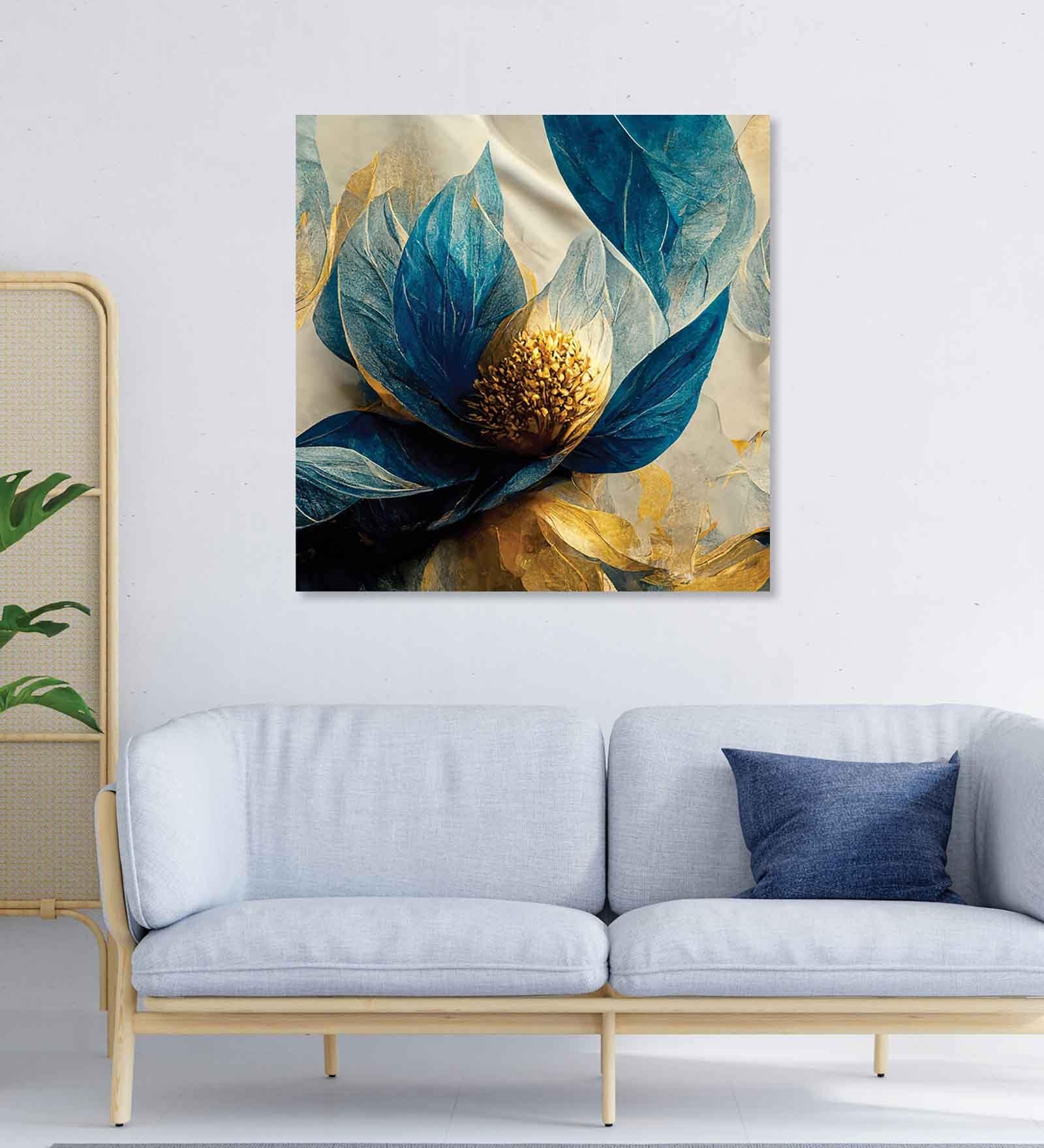 Buy Floral Multicolour Engineered Wood Framed Painting at 31% OFF by ...