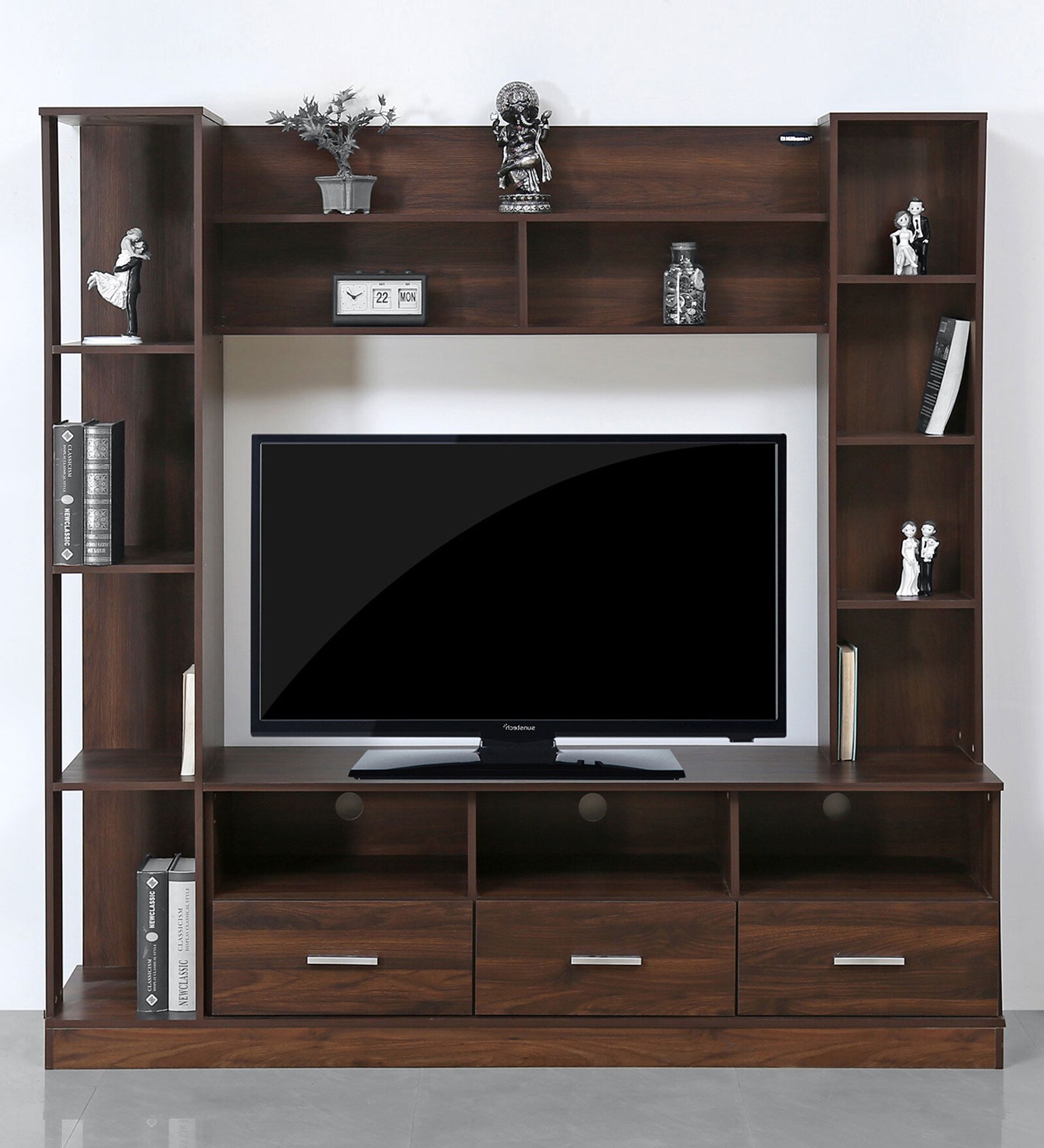 Florito TV Unit in Walnut Finish