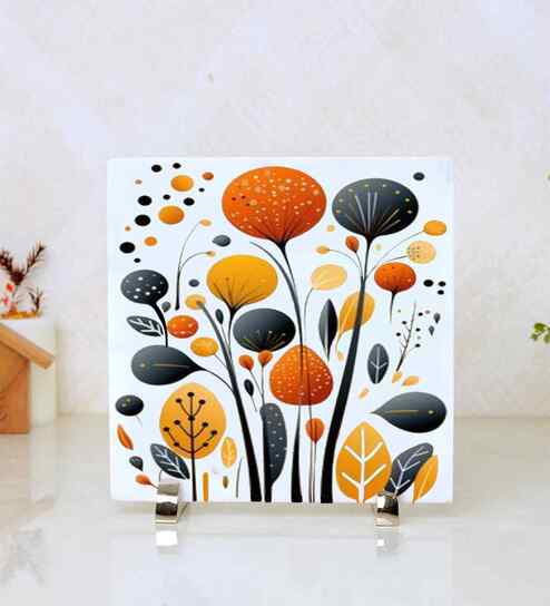 Floral Bloom Marble Showpiece