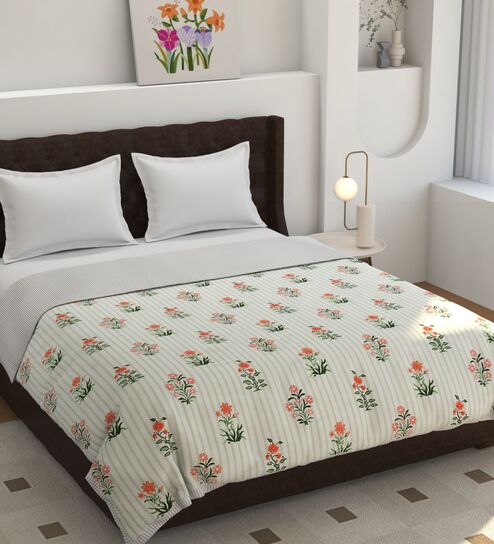 Pista Polycotton AC Reversible Dohar