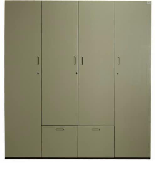 Buy Flute Four Door Wardrobe By Godrej Interio Online Modern