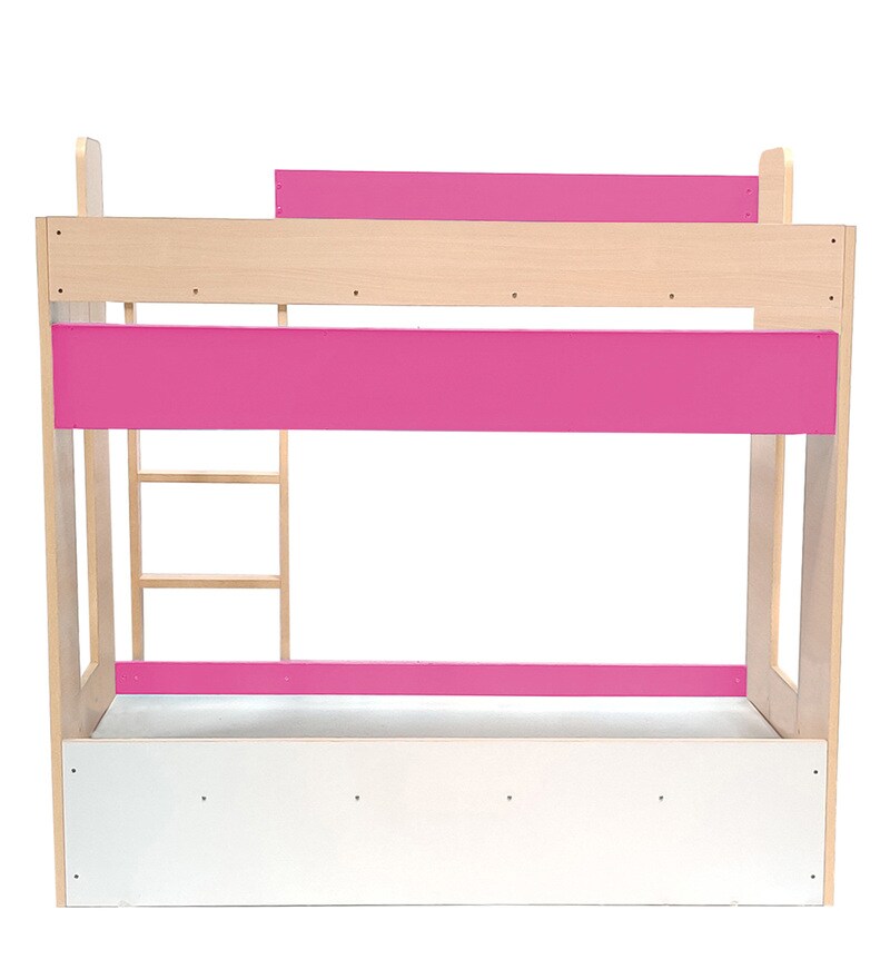 Buy Multi Bunk Bed in Pink Finish Online Bunk Beds Bunk Beds