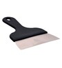 Flair Stainless Steel Choclate Scriper with Black Handle,6 Inch