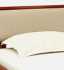 Flair Sheesham Wood King Size Bed In Honey Oak Finish