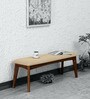 Flair Sheesham Wood Bench In Provincial Teak Finish