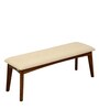 Flair Sheesham Wood Bench In Provincial Teak Finish