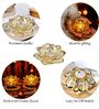 Flameless & Smokeless Acrylic Decorative Diya (Set of 2)
