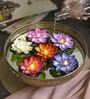 Flameless Floating Lotus LED Tealight Diya