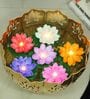 Flameless Floating Lotus LED Tealight Diya