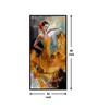 Flamenco Dancer With Abstract Effect Modern Art Canvas Long Big Prints