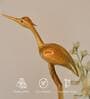 Flamingo Brown Solid Wood Showpiece