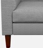 Flamingo Fabric 1 Seater Sofa In Grey Colour