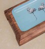 Flamingo Fiesta Serving Plate with Enamel