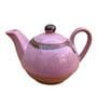 Flamingo Pink Ceramic  Tea Pot With Cup