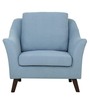 Elena 1 Seater Sofa in Ice Blue Colour